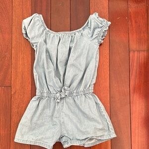 Light Blue Kids Romper
